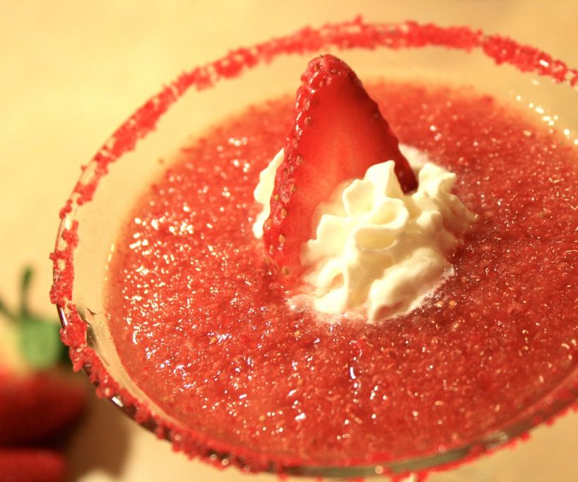 Chocolate Strawberry-tini