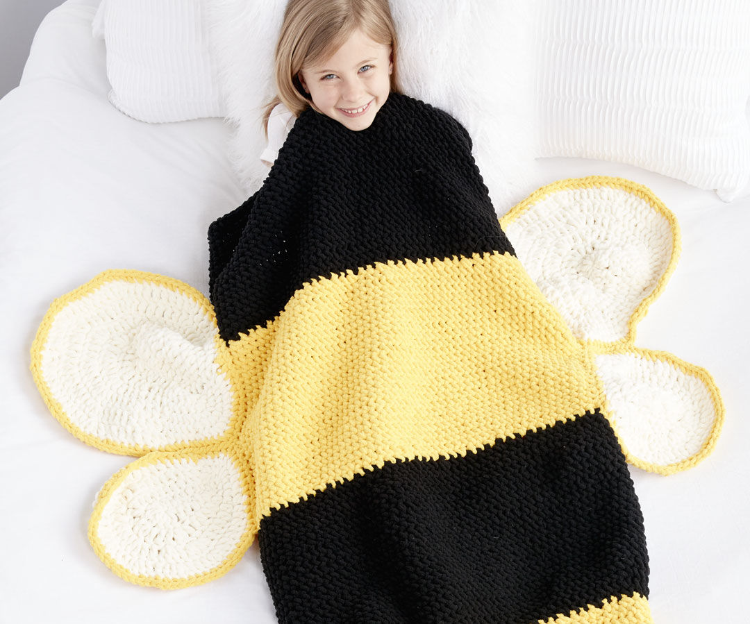 Bumble Bee Crochet Snuggle Snack