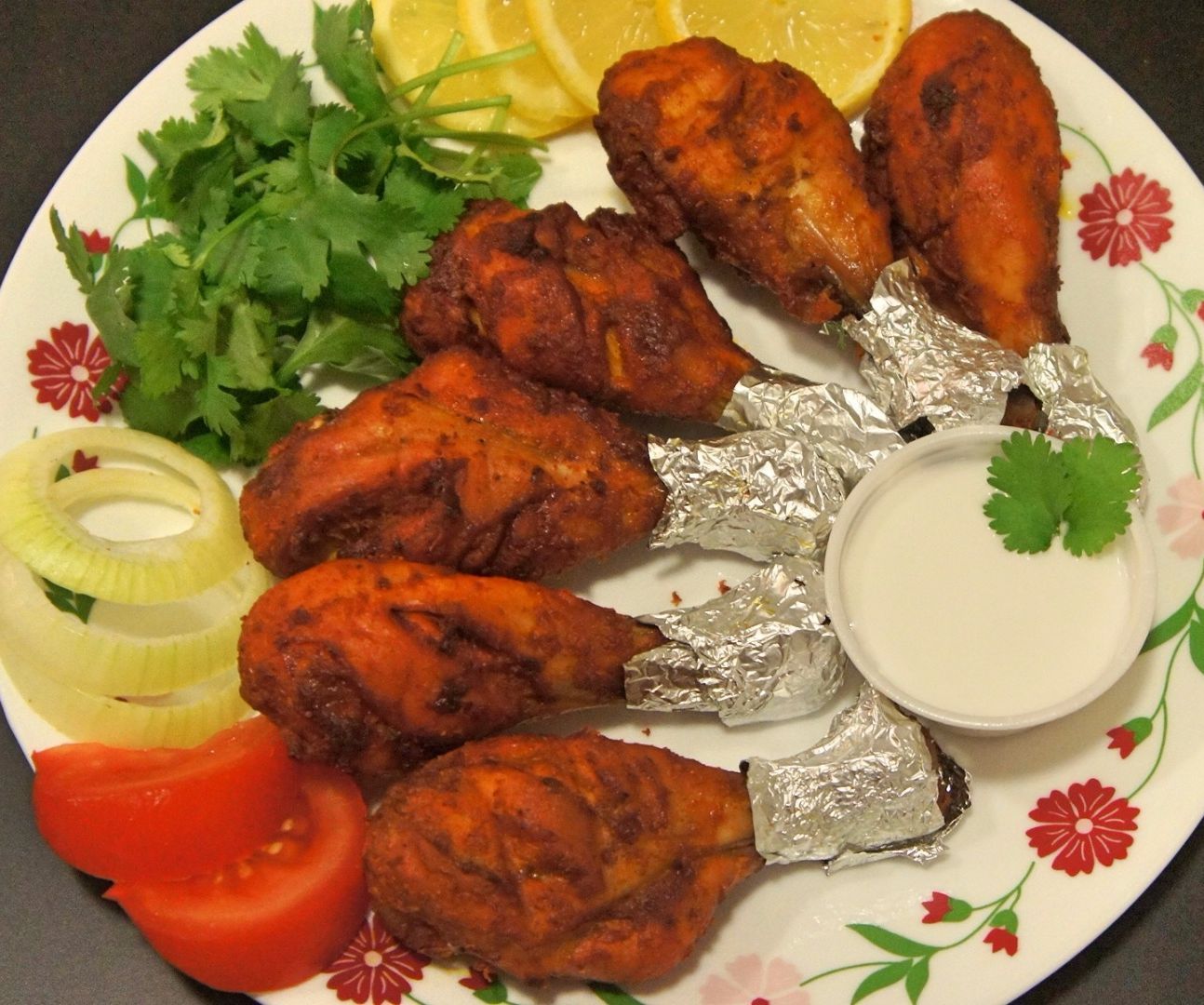 Paleo Tandoori Chicken and a Coconut Cream Dip