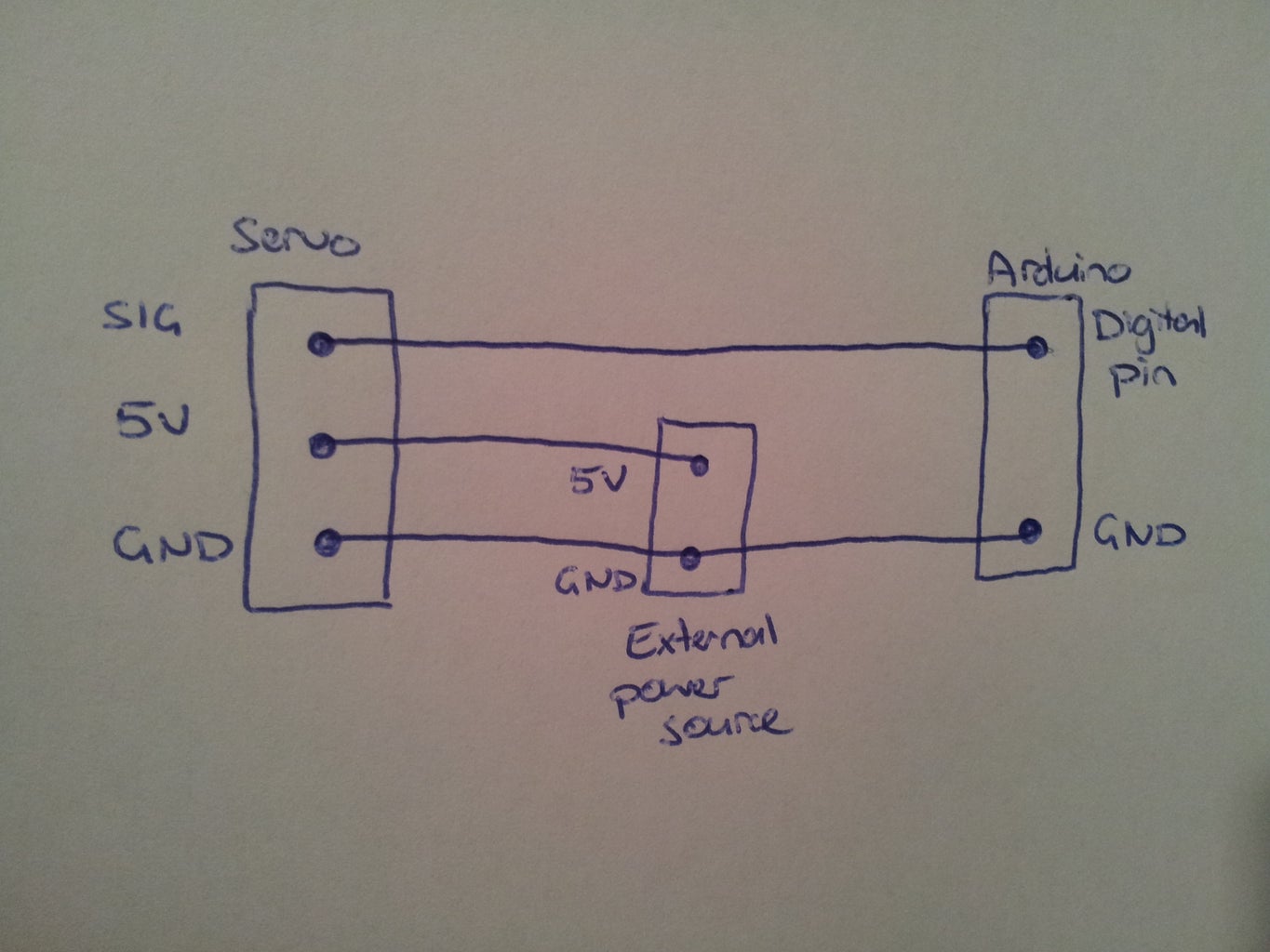 Parts Needed and Circuit Diagram