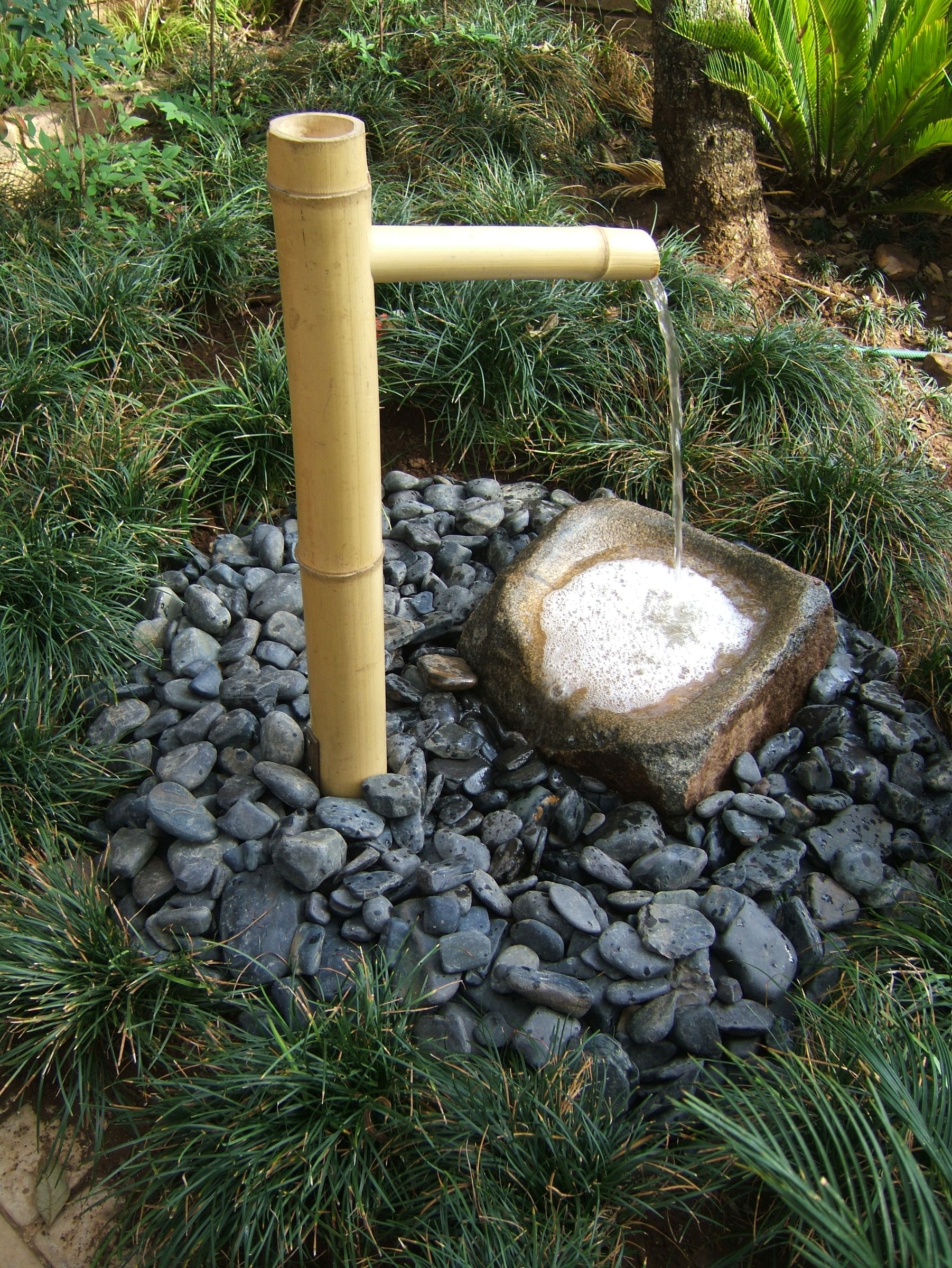 Zen Bamboo Water Feature