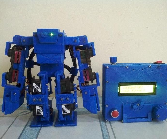 Arduino Humanoid Robot -cancer Ms