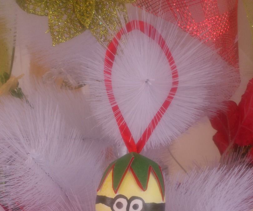 Christmas Tree Decorations From Egg Shells