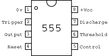 555 IC Intro: Flashing LED