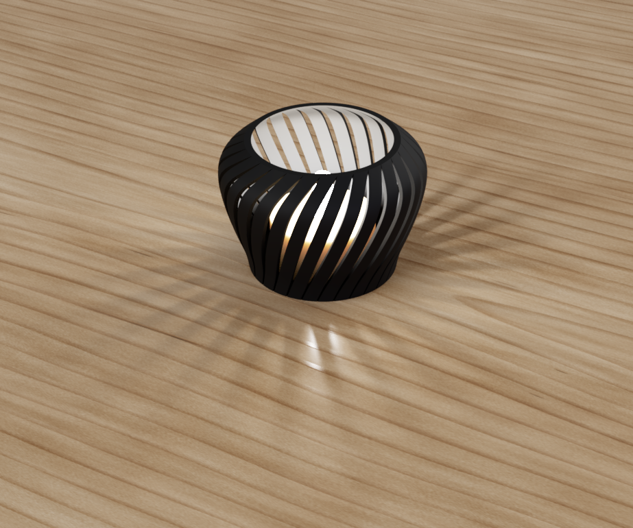 Tealight Candle Holder: Fusion 360 Project