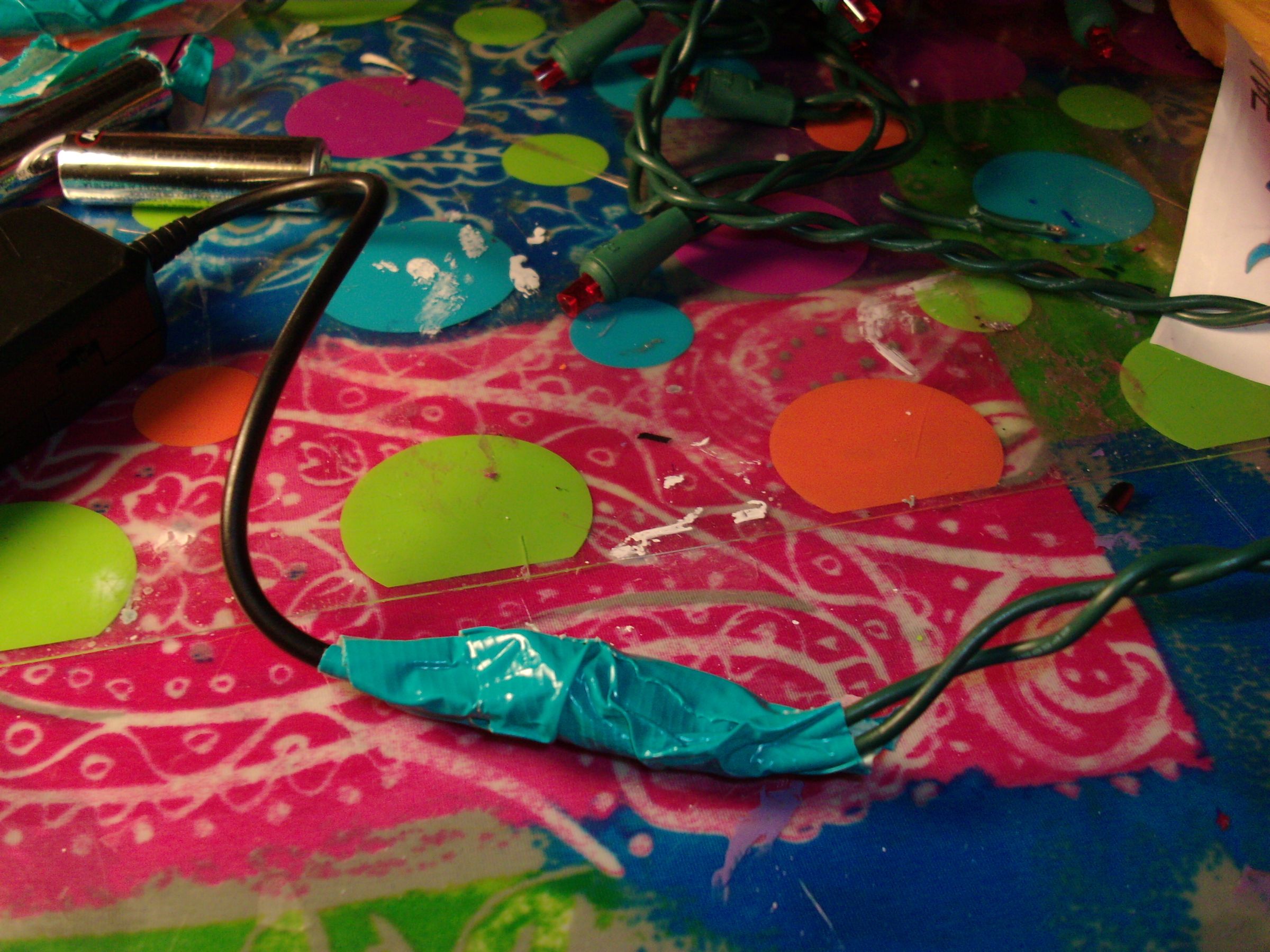 Battery Powered LED Christmas Lights 3 Steps Instructables