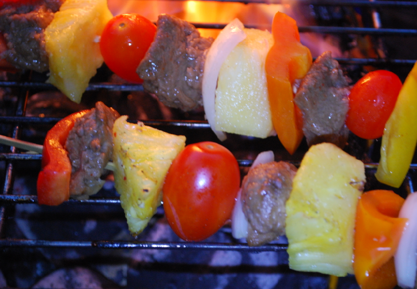 Veggie Thai Kabobs