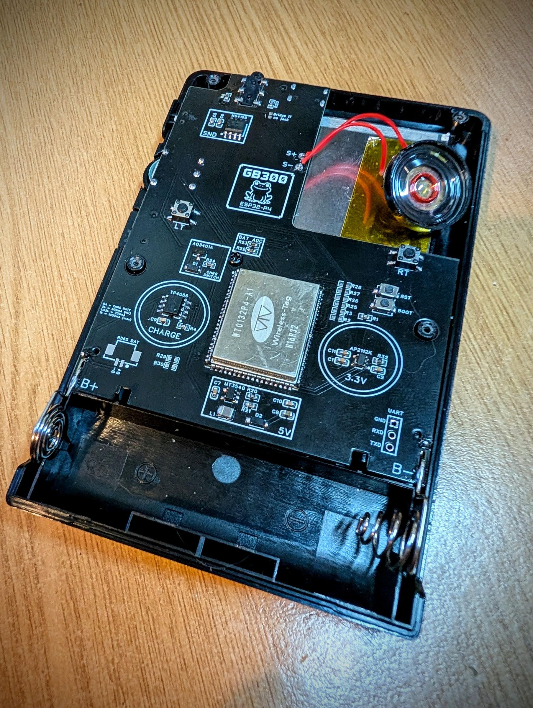 GB300-P4 - a ESP32-P4 Based Retro Handheld Using the GB300 Shell