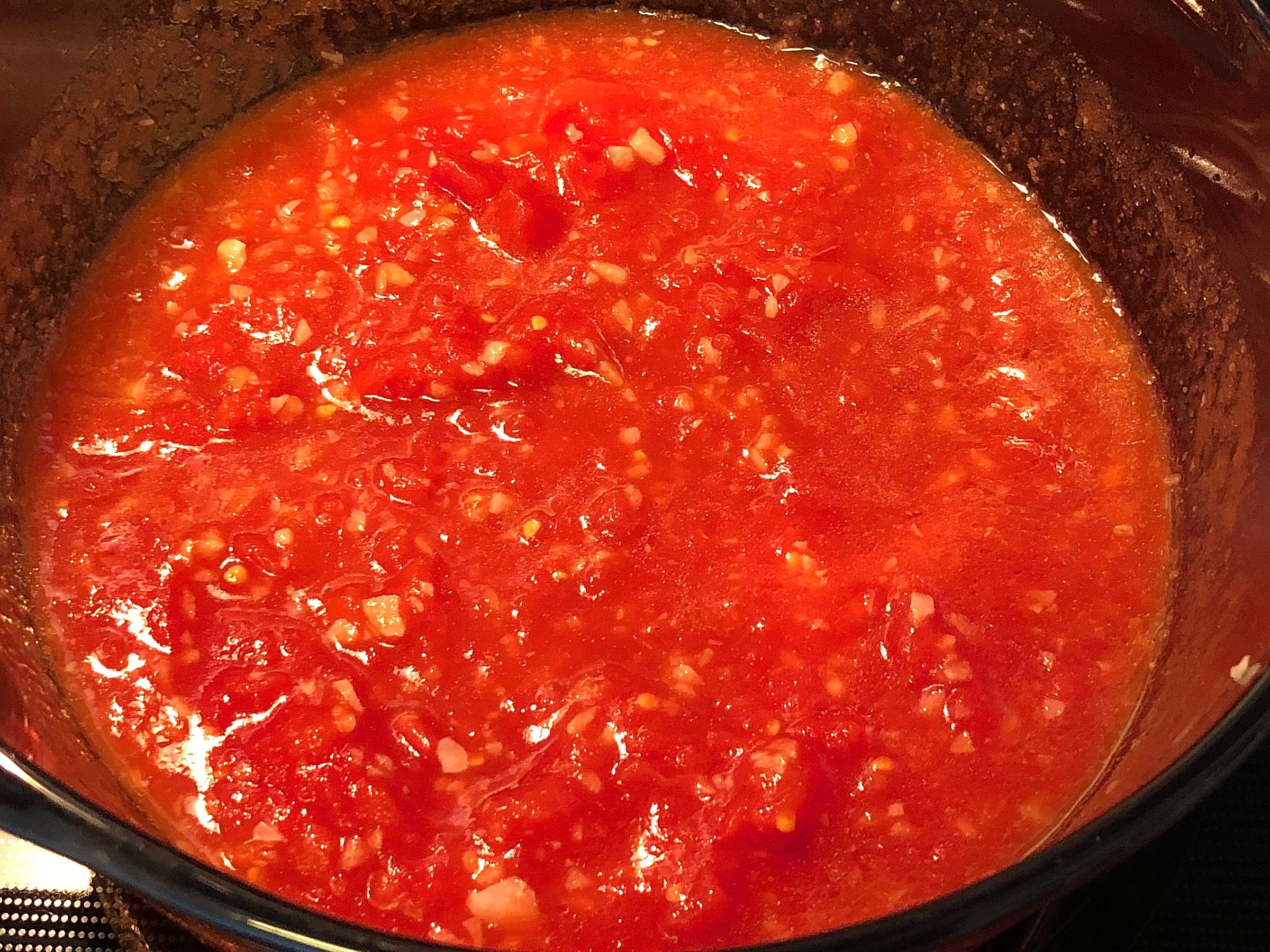TOMATO, BASIL, GARLIC MARINARA SAUCE 14 Steps (with Pictures
