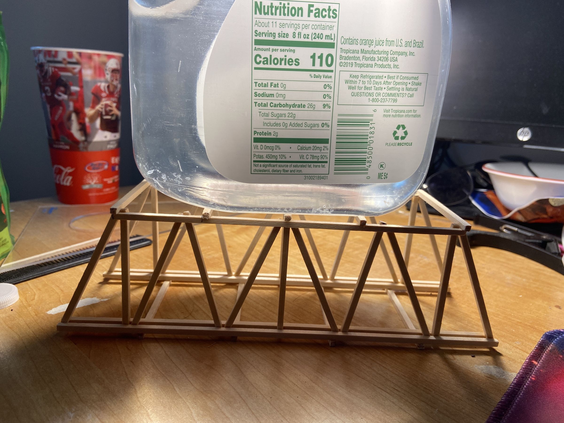 Designing a Wooden Rigid Frame Bridge Model 4 Steps Instructables