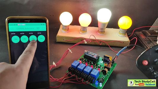 Control Relay Module From Blynk Through Internet