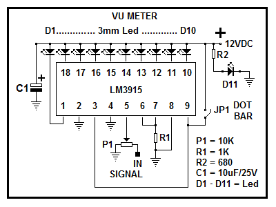 LM3915 VU Meter
