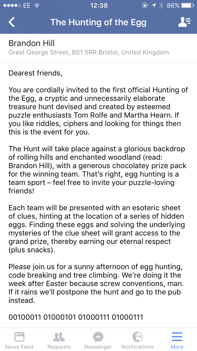 How to Create a Cryptic Egg Hunt for Grown-up Treasure ...