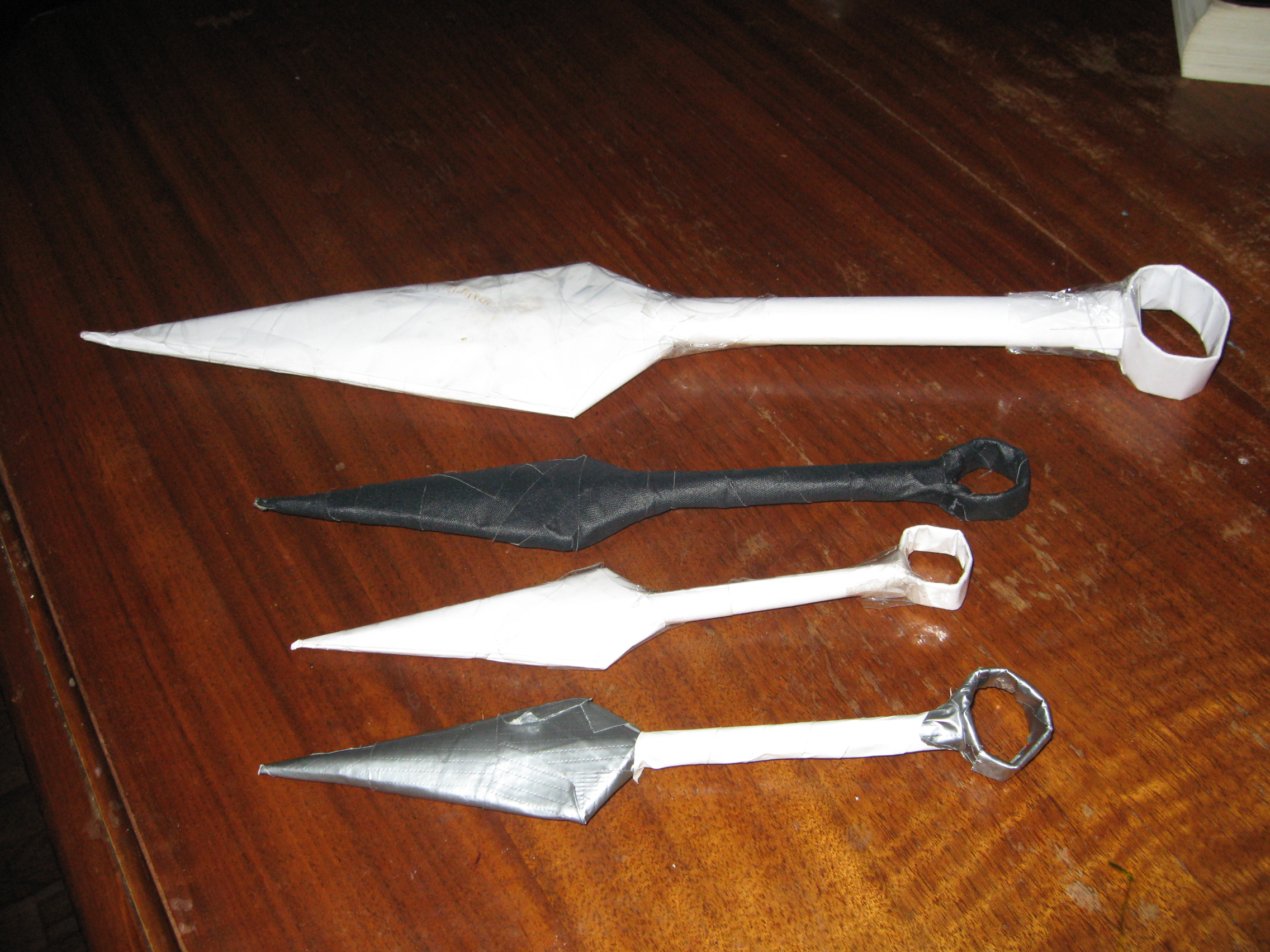 paper kunai knife naruto easy and cheap