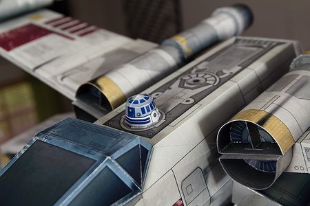 Starfighter-X Star Wars Inspired Paper Model