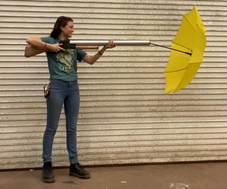 How to Make the Umbrella Gun From Who's Afraid of Virginia Woolf?
