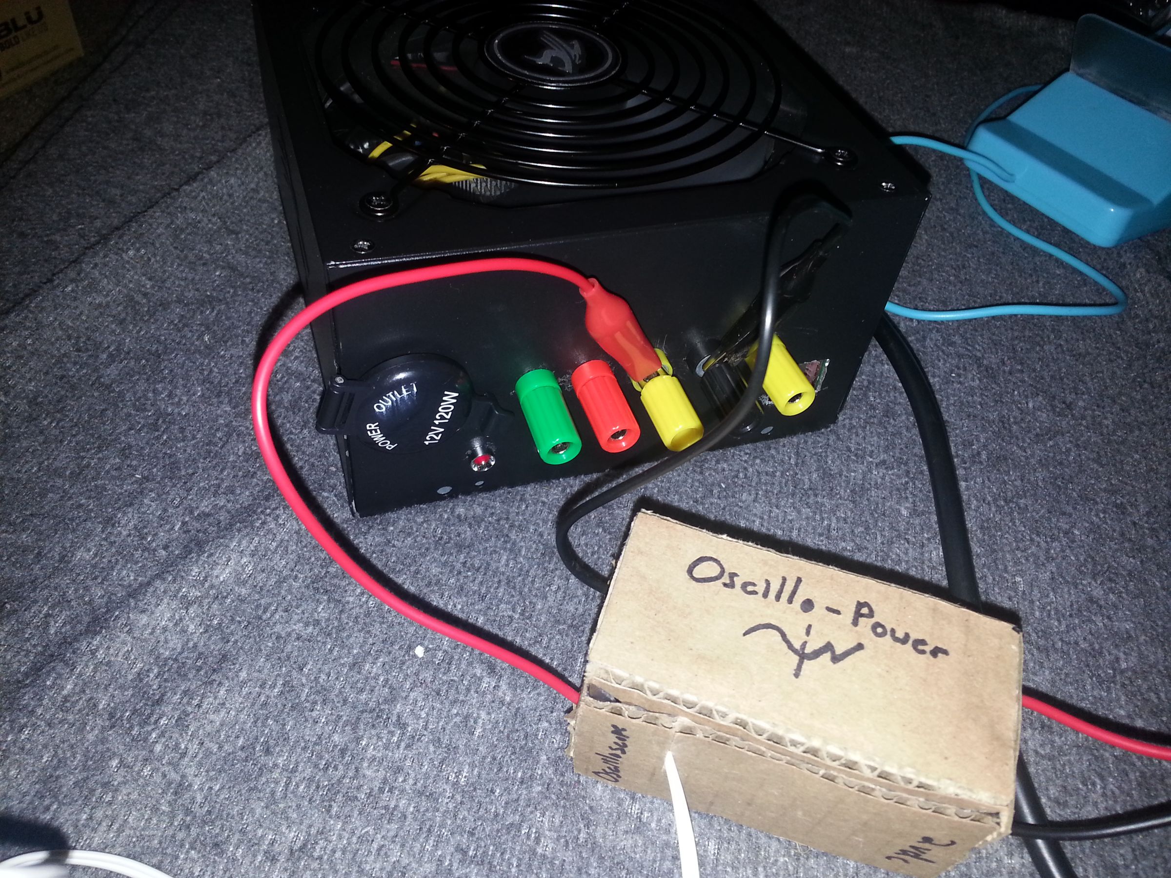 OscilloPower Audio Jack Oscilloscope/Power Supply for Smart Phones or