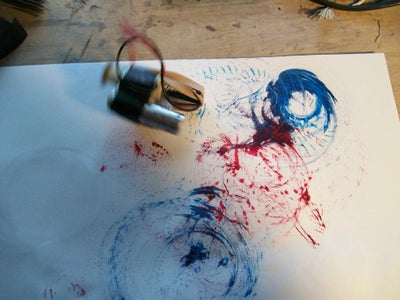 Vibrobot Paintings