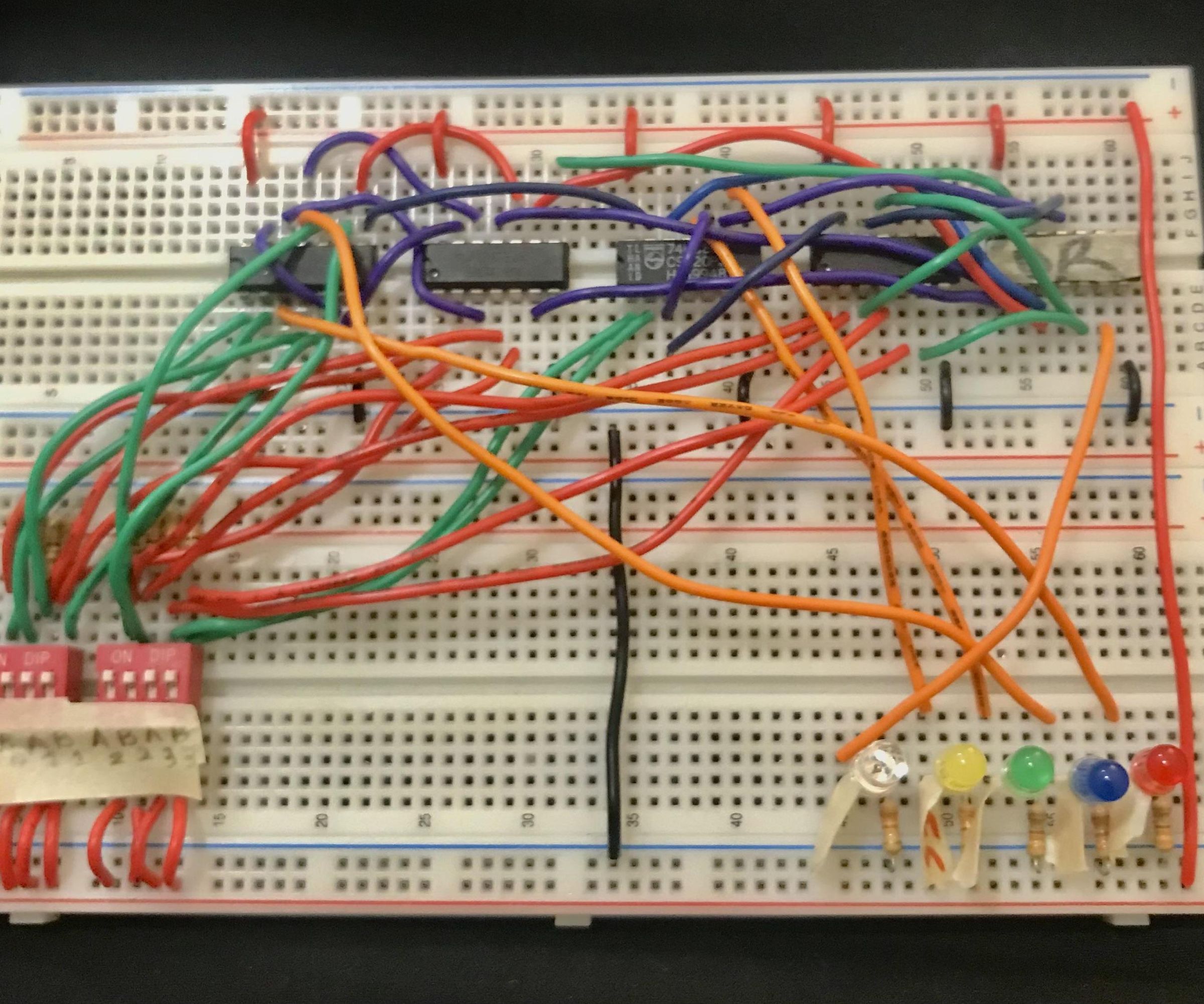 4-Bit Binary Adder