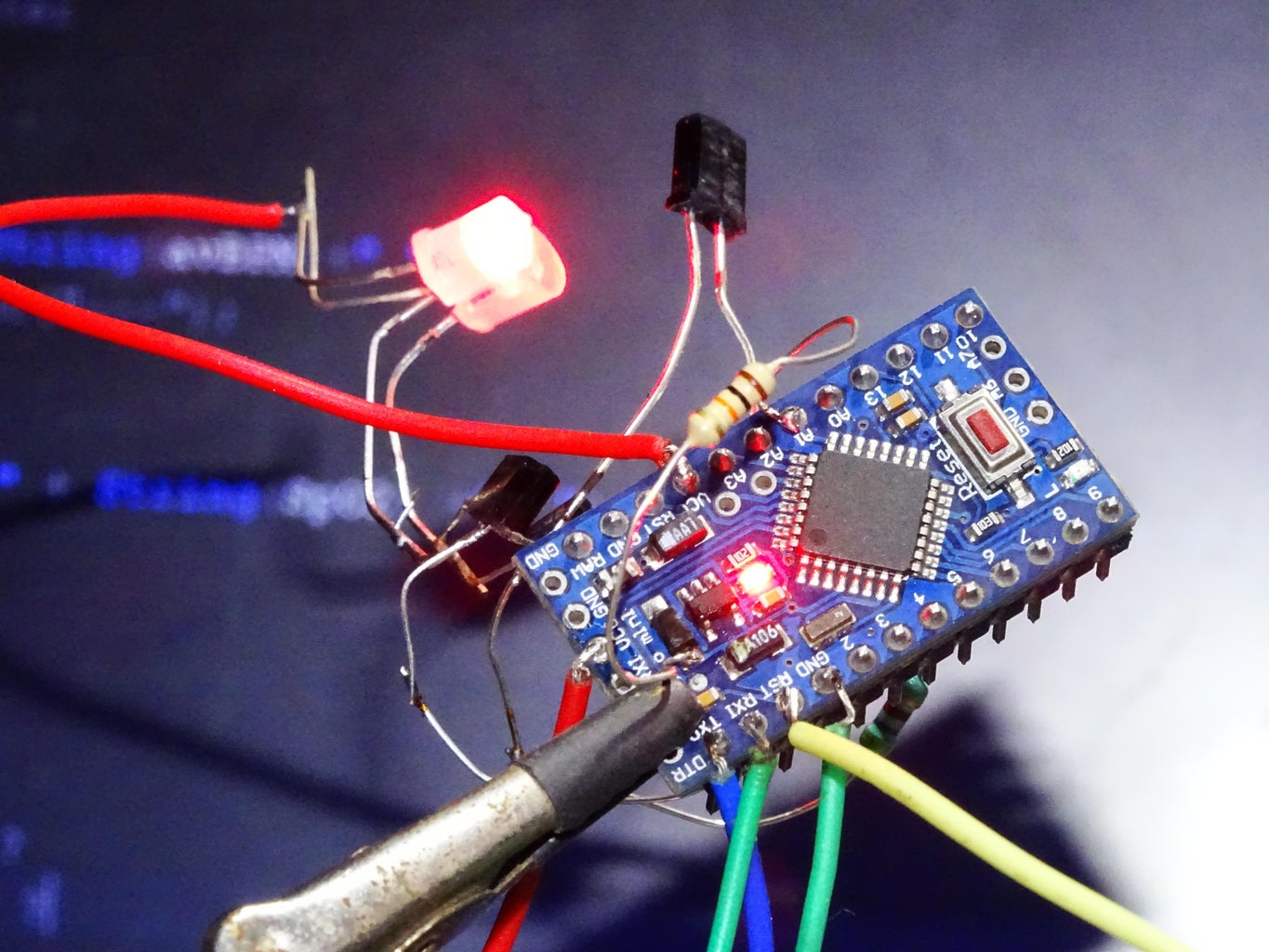 DIY Pulse Oximeter : 7 Steps (with Pictures) Circuit Diagram