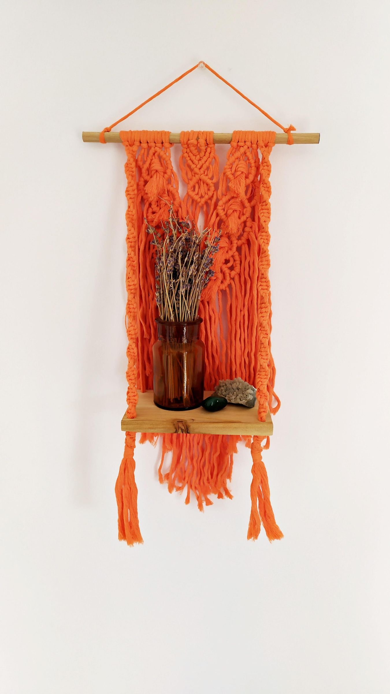 How to Make a Macrame Wall Hanging Shelf 18 Steps (with Pictures