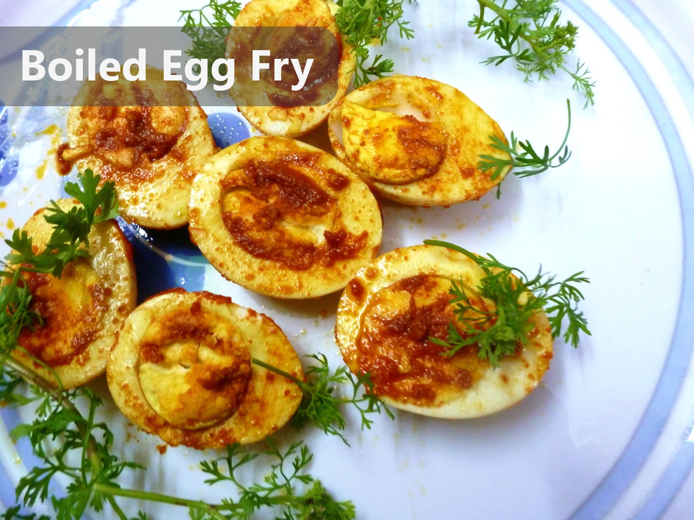 Boiled Egg Fry - Who's Hungry : 5 Steps (with Pictures) - Instructables