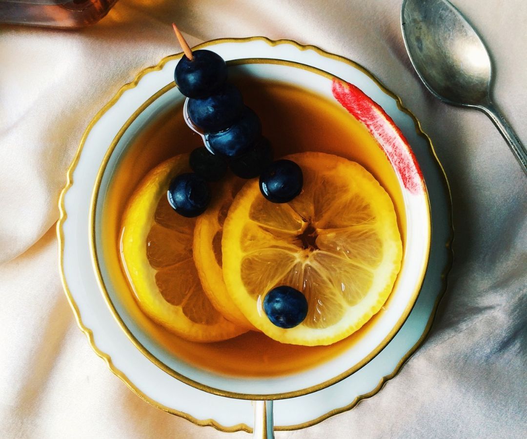 Blueberry Tea Cocktail ☀️ 