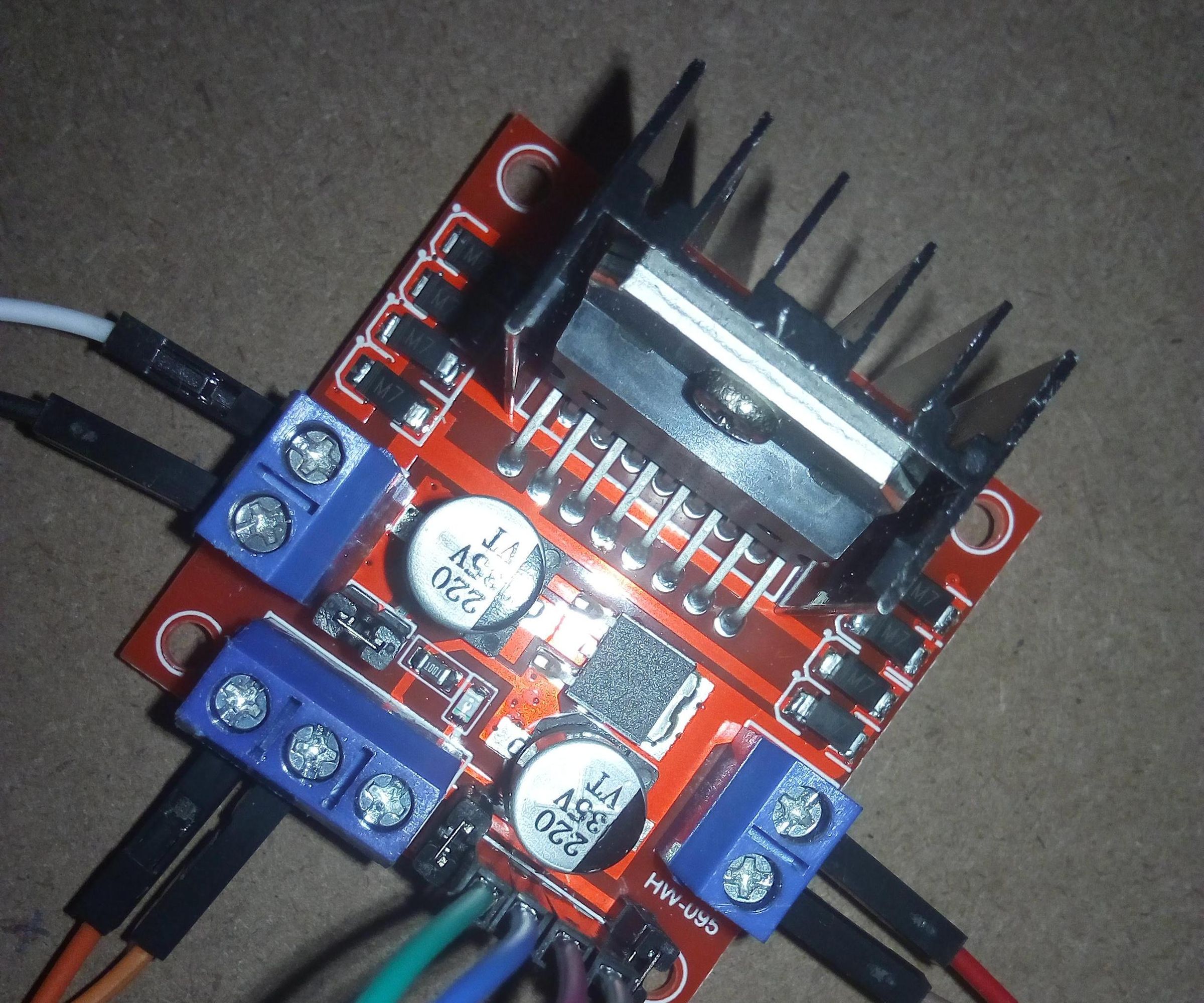 Motor Control With Arduino Using L298n Dual H-Bridge Motor Driver 