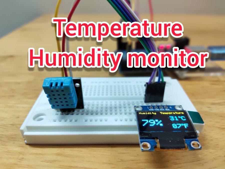Arduino Weather Station Using Oled #arduino #oled #arduinoprojects 