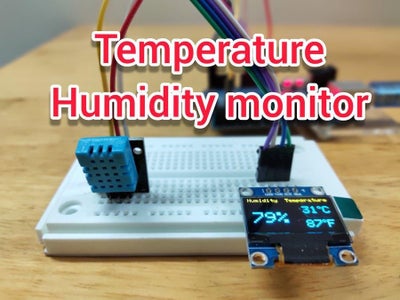 Arduino Weather Station Using Oled #arduino #oled #arduinoprojects 