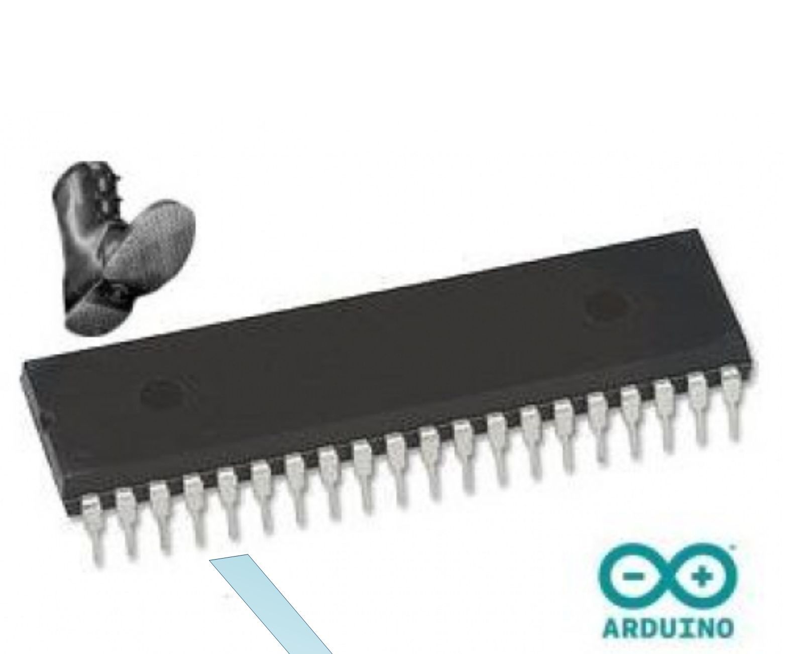How to Disable JTAG Before Bootloading Atmegas 40DIP With Arduino IDE Mightycore
