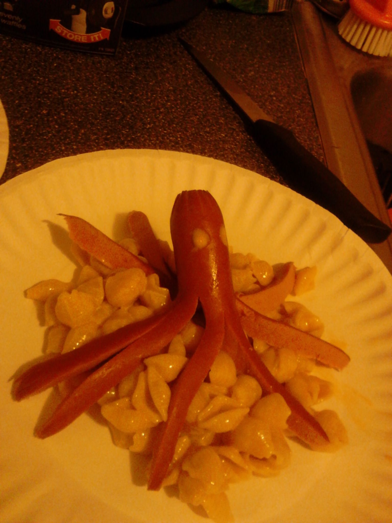 Octodogs in a Sea of Shells