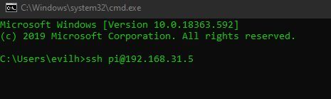 Connect to Raspberry Pi Using SSH