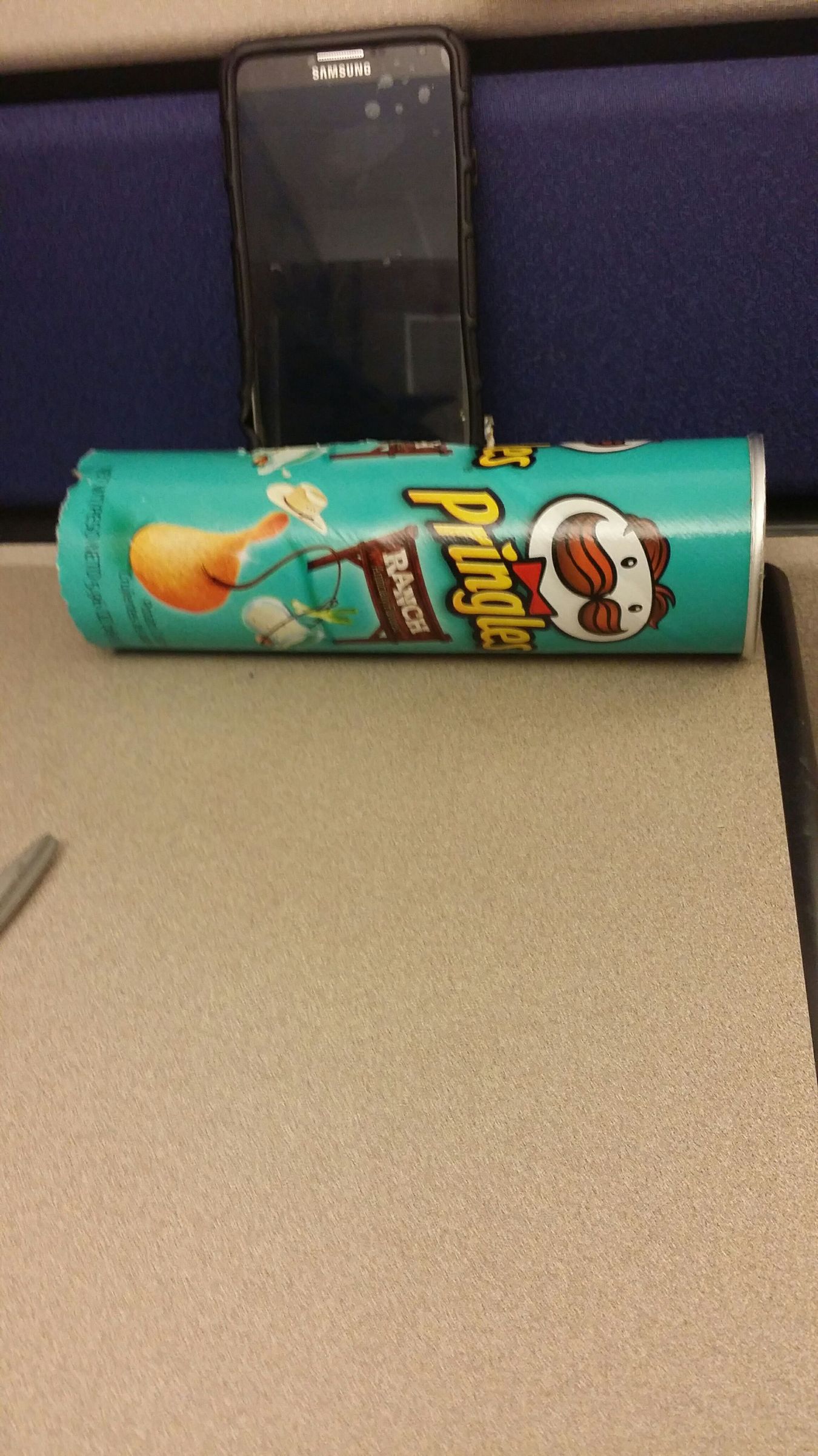 Pringles Can Cell Phone Music Amplifier 5 Steps Instructables