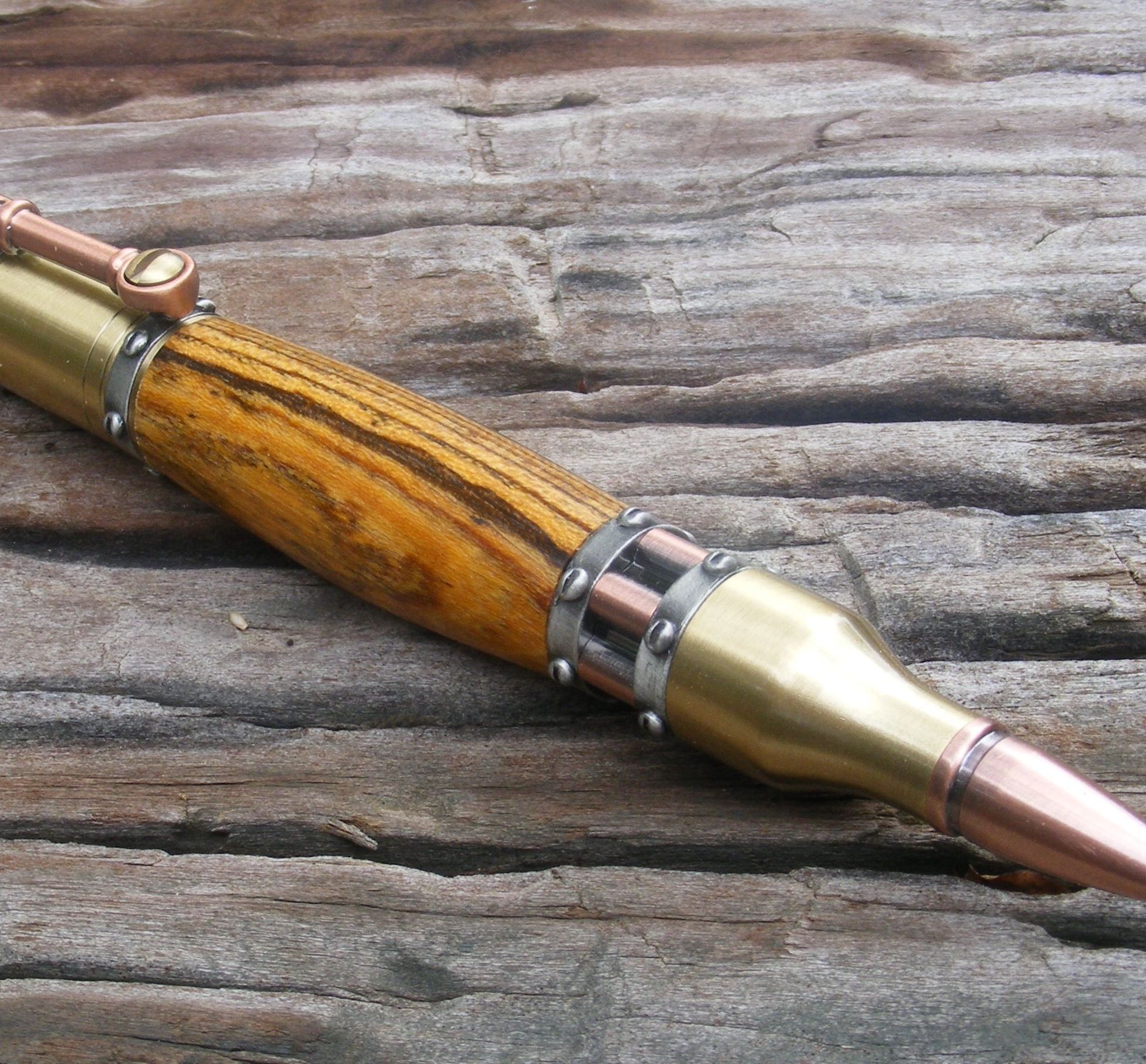 Make a Steampunk Pen (NO Lathe Required)