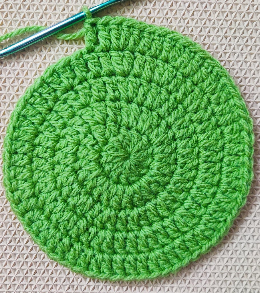 How To Make A Solid Double Crochet Spiral Circle 7 Steps With How To Make A Solid Double Crochet Spiral Circle 7 Steps With