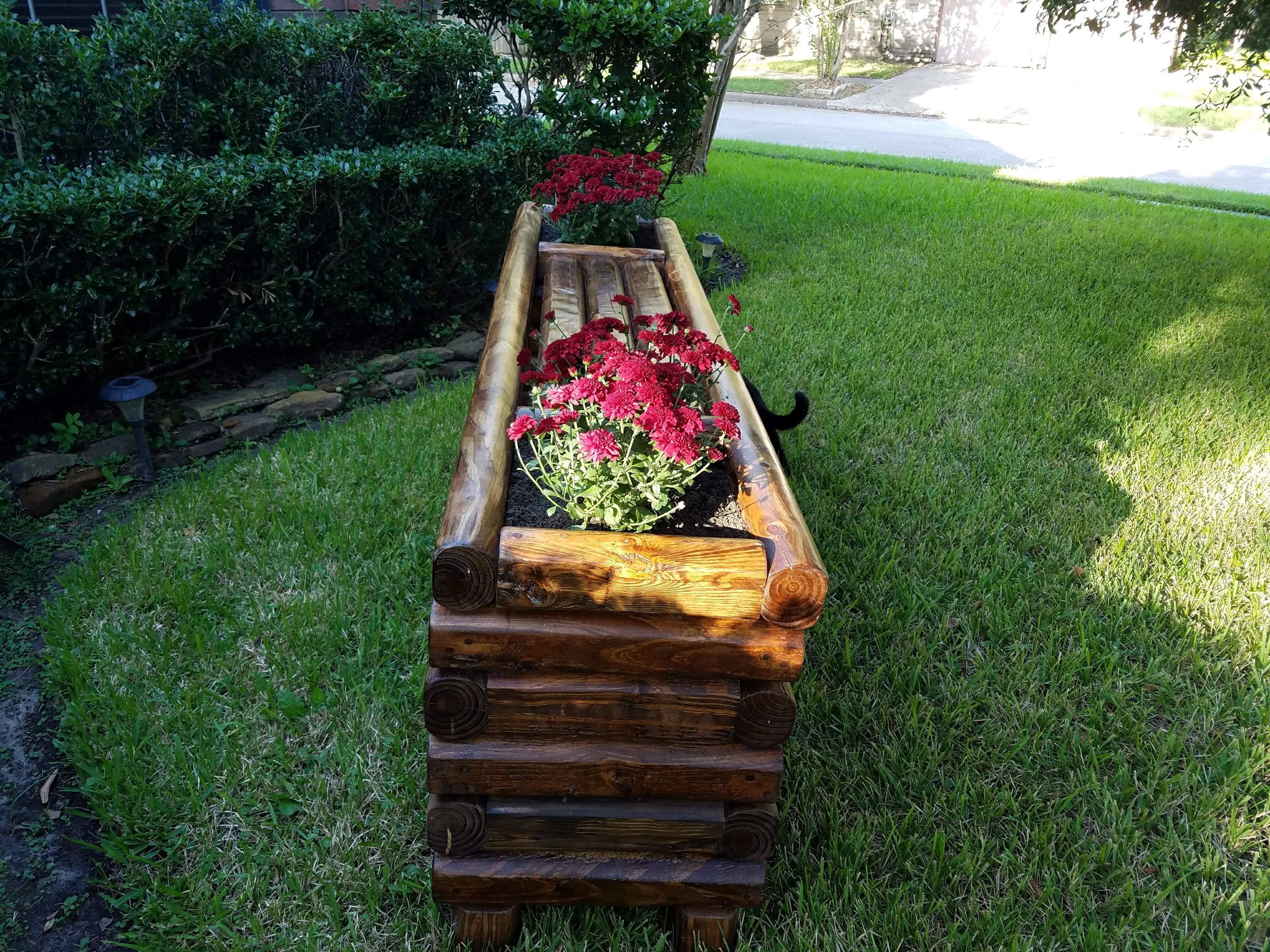 Diy Log Bench : 6 Steps (with Pictures) - Instructables