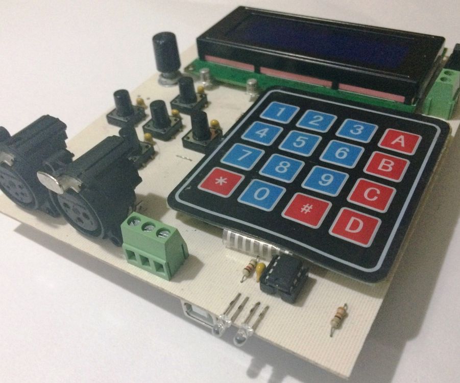 Arduino DMX 512 Tester and Controller