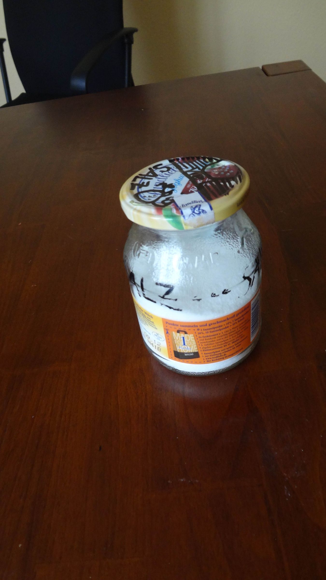 5 minute shaker from an old jar