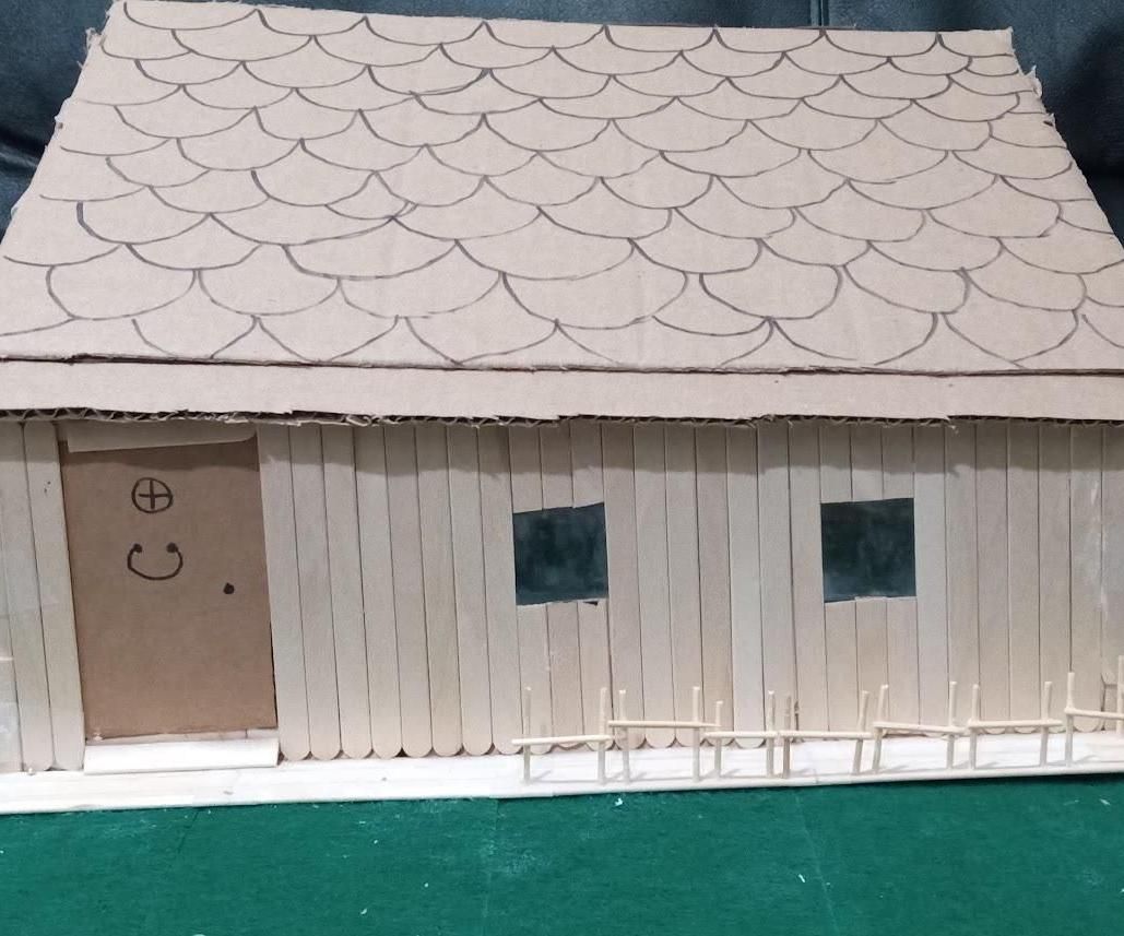 Log Cabin Diorama