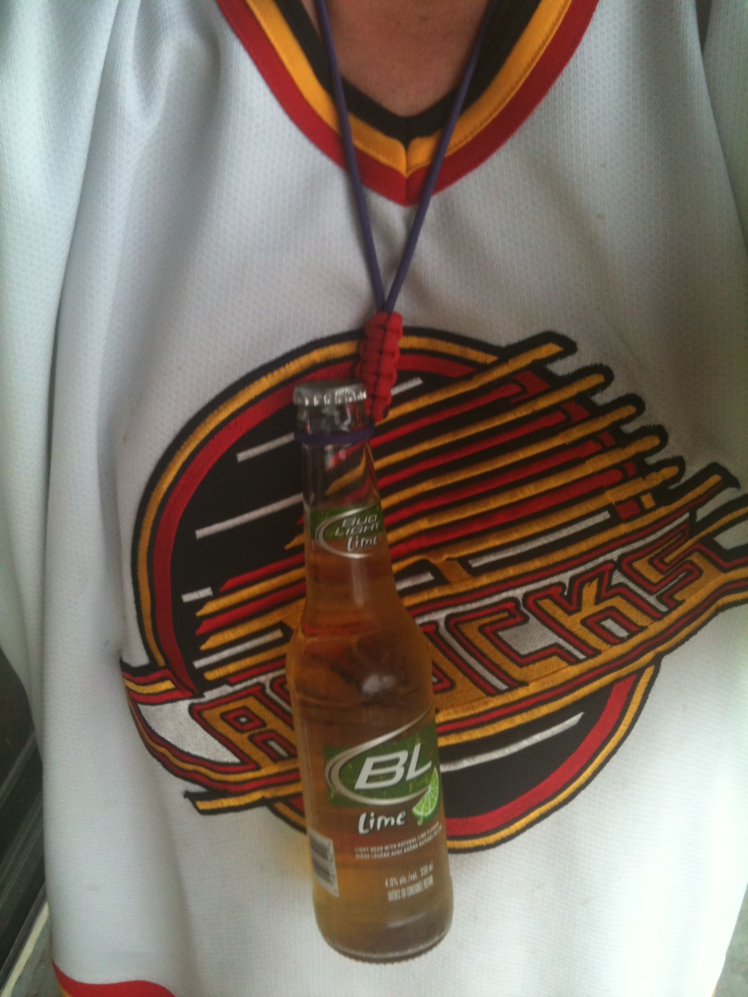 Paracord Beer Bottle Lanyard