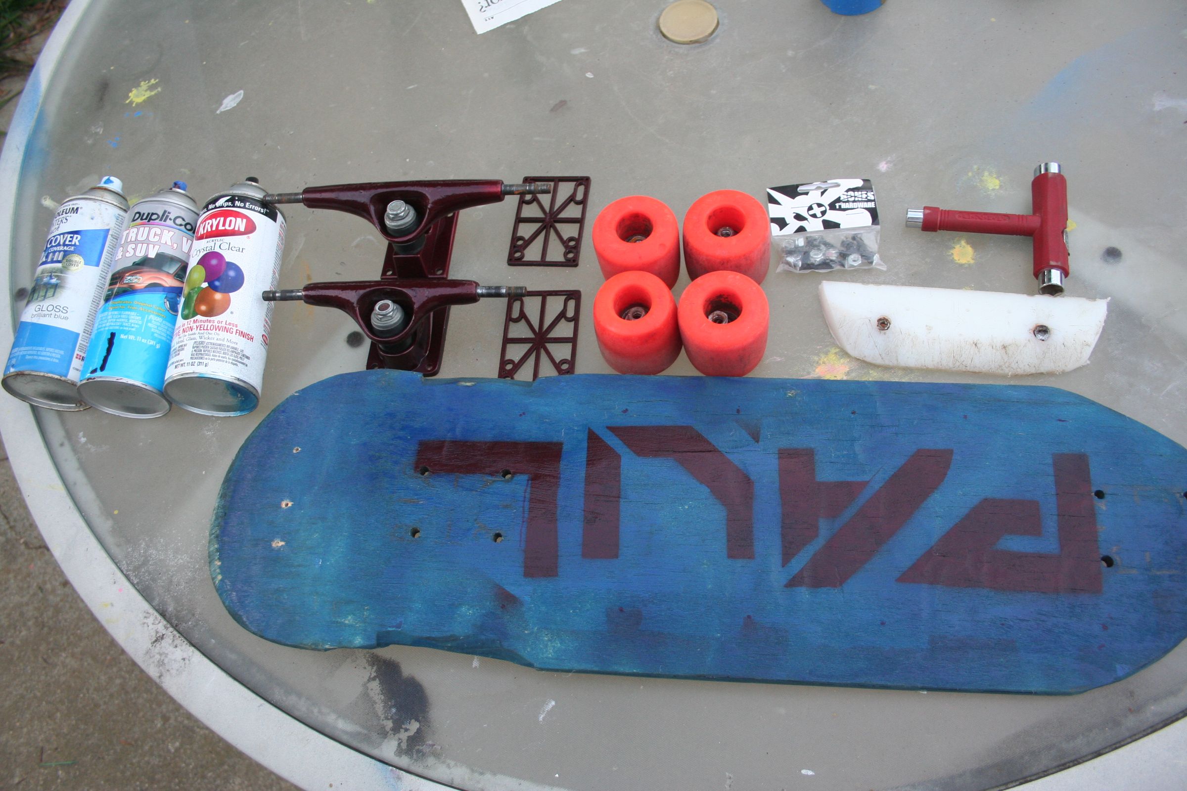 Working on My Mini Longboard