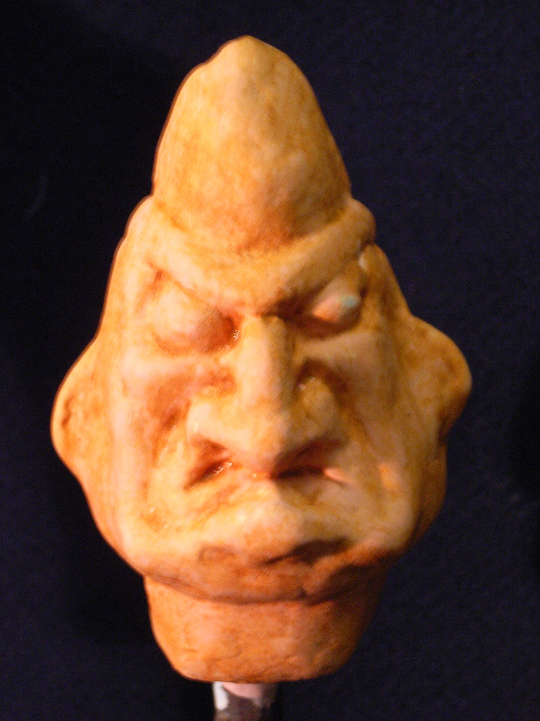 Puppet Making Painting a Papier Mache Puppet Head 8 Steps