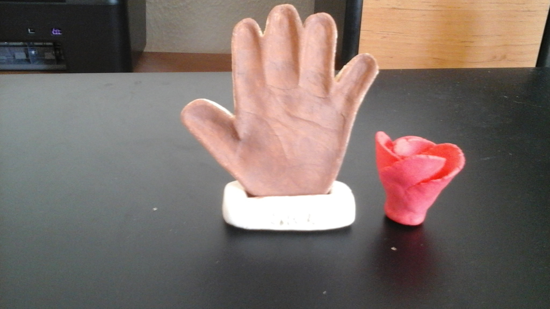  Preserving Salt Dough Baby Hand and  Foot Print Wall Hanging Sweet Memory: