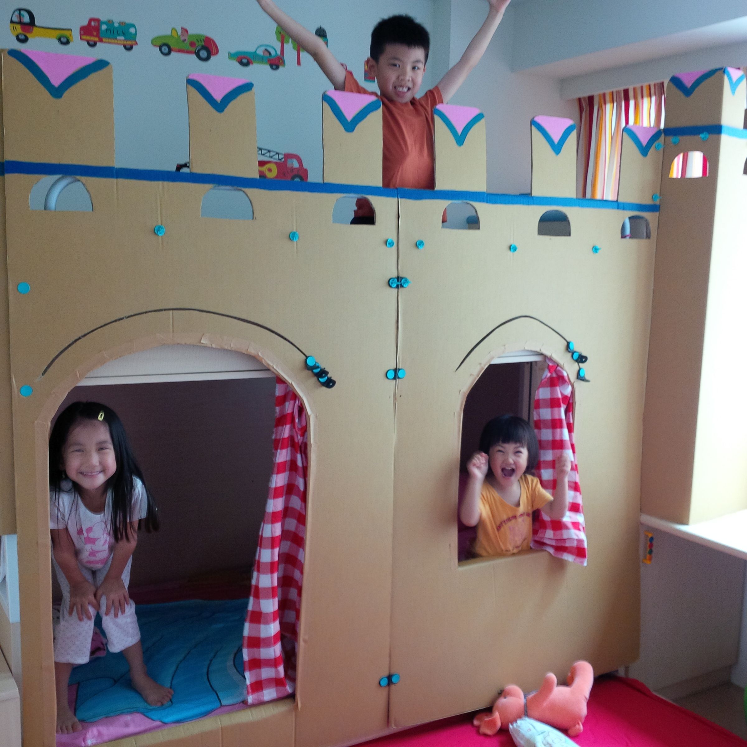 Kids' Bunk-bed Castle!