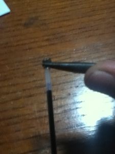 Close the Ink Tube