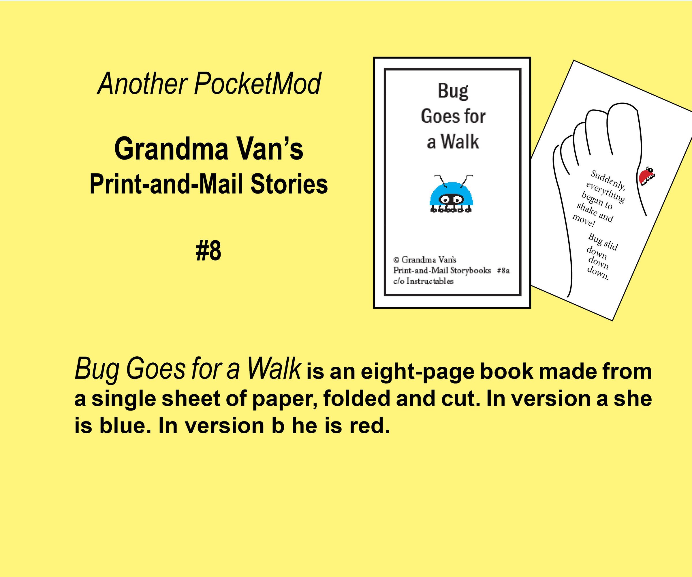 Another PocketMod Storybook (#8)