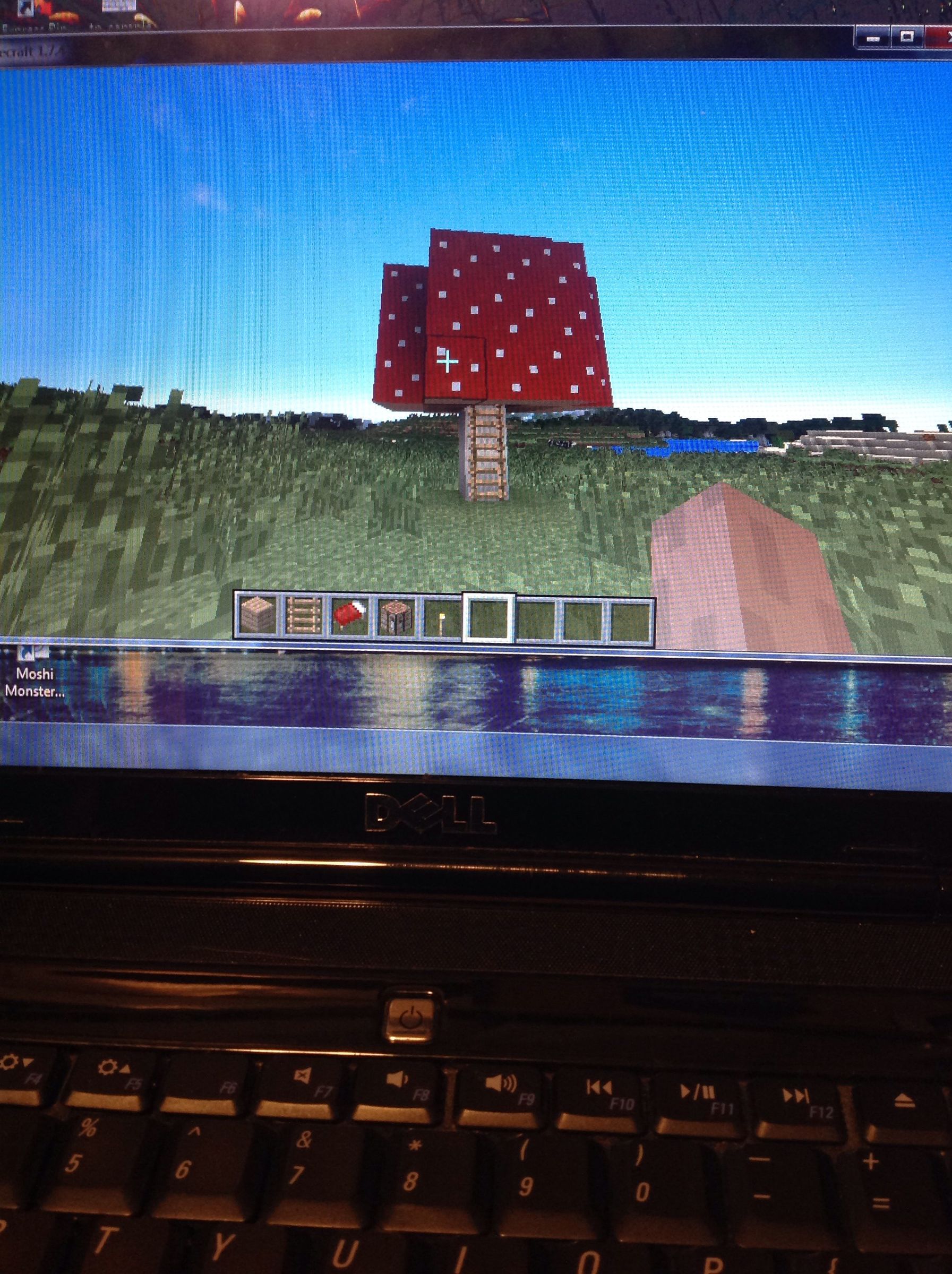 Mushroom House in Minecraft