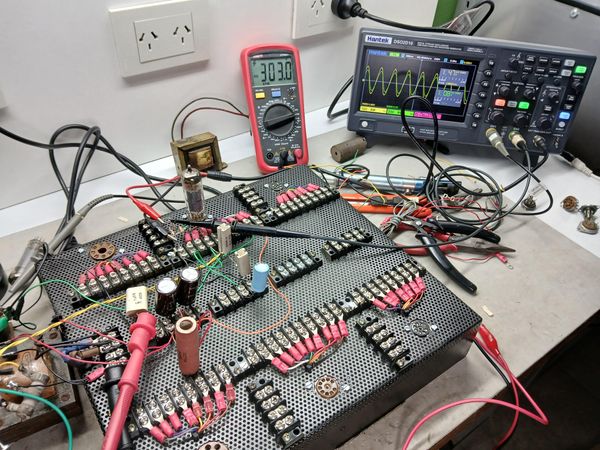 Building a Valve (vacuum Tube) Prototype Board Out From Recycled ...