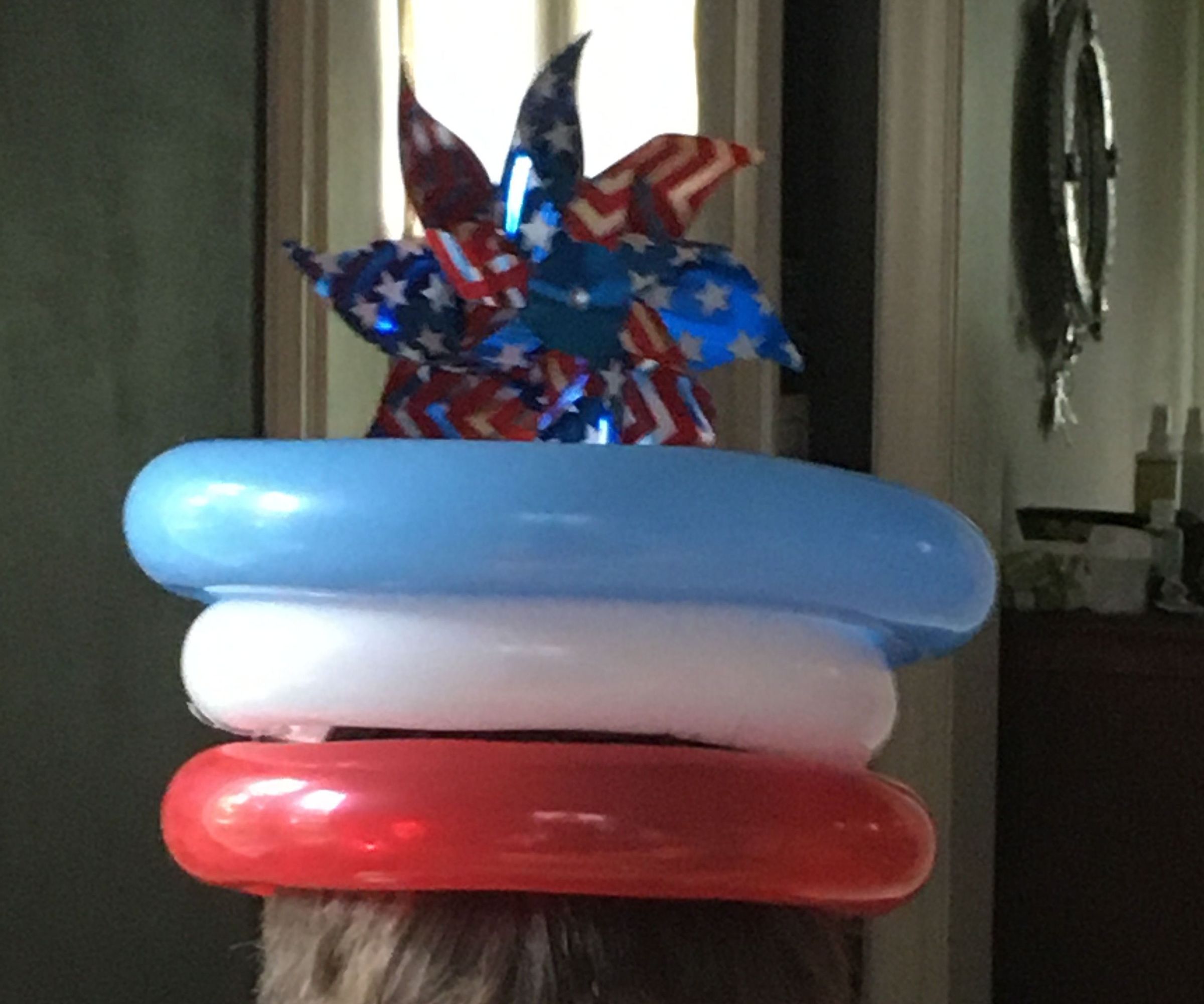 4th of July Balloon Hat 